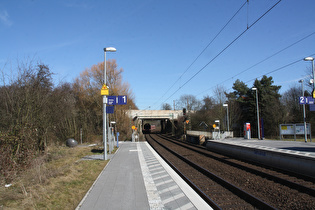 Bahnhof H-Bornum, Blick nach Norden