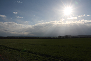 zwischen Weetzen und Ronnenberg, Blick zum Deister