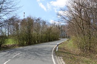 das letzte Steilstück vor dem Gipfel