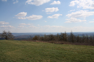 Blick vom Gipfel nach Südosten