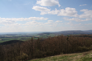 Blick vom Gipfel nach Westen