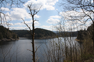 Blick über den Okerstausee nach Südosten