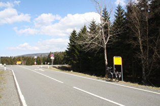 Torfhaus, westliche Ortseinfahrt