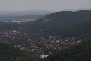 Zoom auf Stadt & Schloss Wernigerode