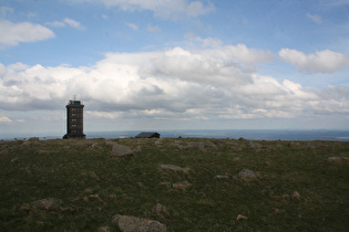 "Dach der Tour": Brocken; Blick nach Südosten