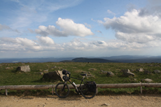 Blick vom Gipfel nach Süden