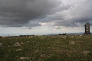 Blick vom Gipfel nach Nordosten