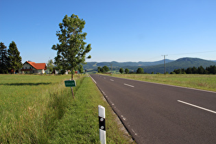 letzte "Bodenwelle" vor der Abfahrt nach Gersfeld