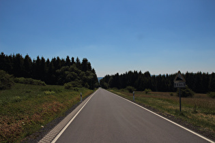 Blick nach Süden bergab