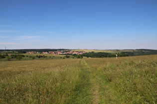 Schleichweg nach Frankenheim/Rhön, Blick nach Norden …