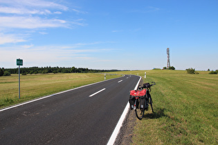 letzter Sattelpunkt der Etappe; Blick nach Norden