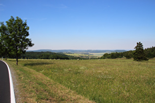 zwischen Frankenheim/Rhön und Reichenhausen, Blick nach Nordosten