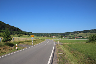 Blick auf Oberalba und den Emberg