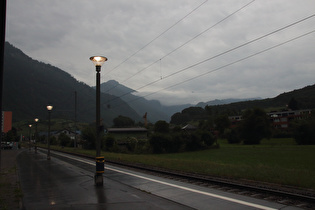 das Linthtal bei Ennenda, Blick talaufwärts