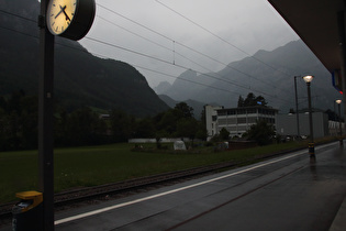 das Linthtal bei Ennenda, Blick talabwärts