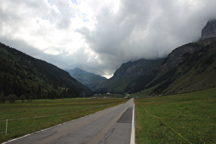 Blick auf die Siedlung Urnerboden