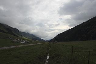 Urnerboden-Riedrütti, Blick talabwärts