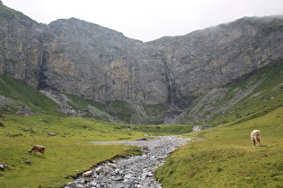 der Fätschbach, Blick flussaufwärts