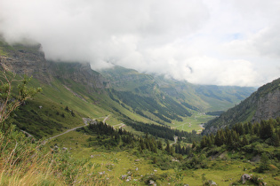 Blick auf Ostrampe und Urnerboden