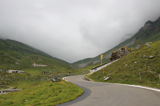 Vorfrutt, oberes Ortsende, Blick Richtung Klausenpass