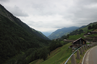 in Stutz, Blick talabwärts …