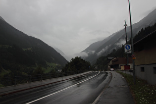 Wassen, südlicher Ortsausgang, Blick talaufwärts