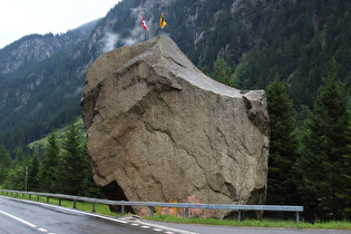 Blick talabwärts auf den Teufelsstein