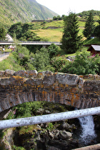 Blick über die "Dorfbrücke" Richtung Gotthardpass