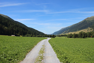 … und Blick talabwärts