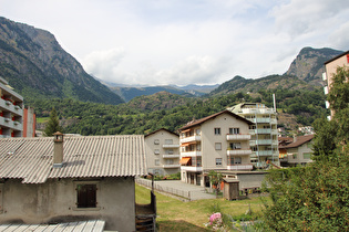 Blick über Brig ins Untergoms