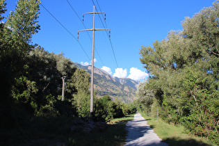 … und Blick talaufwärts