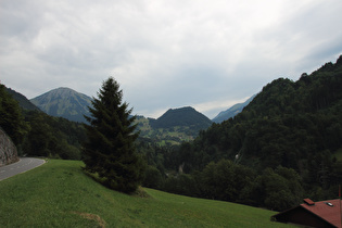 … und Blick nach Norden auf Le Sépey und den Mont d'Or