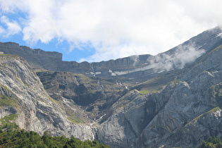 … Eisreste und Schmelzwasserbäche in den Les Diablerets …