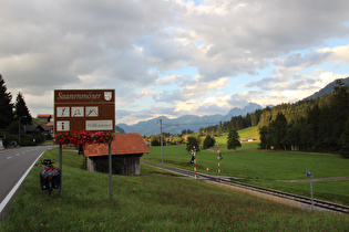 Saanenmöser, zweite Passhöhe der Etappe; Blick nach Osten …