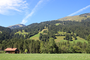 … und Blick nach Westsüdwesten