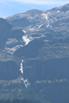 Zoom auf den vom vom Glacier de la Plaine Morte gespeisten Trüebbach