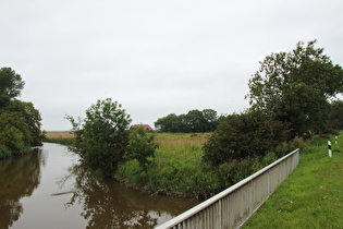 … und Blick flussaufwärts