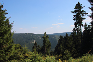 Blick über das Okertal …