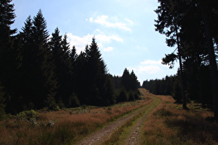 zwischen Kleintalsberg und Schalke, Blick nach Südwesten …