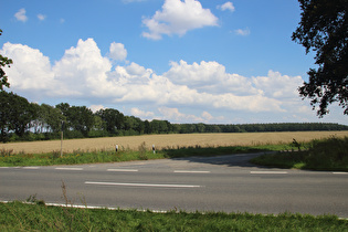 südlich von Velgen, Blick nach Osten, …