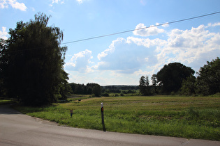 … und Blick nach Südwesten