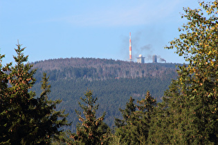 … Zoom auf den Brockengipfel