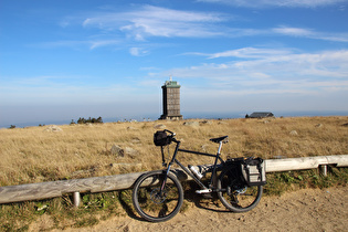 "Dach der Tour": Brocken; Blick nach Südosten