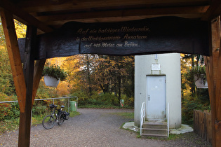 ein Gipfelstein wäre schöner und auf dem nördlichsten 400er auch angemessen