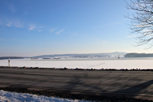 … Blick zum Benther Berg …