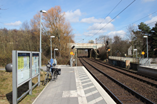 Bahnhof Hannover-Bornum, Blick nach Norden