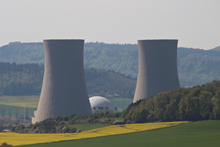 Zoom auf das Kernkraftwerk Grohnde