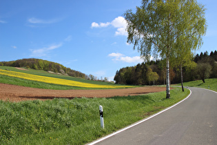 namenloser Pass, Nordrampe