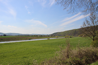 … und Blick flussabwärts
