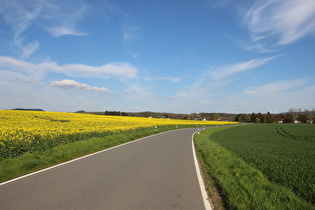 zwischen Golmbach und Negenborn, Blick auf Negenborn